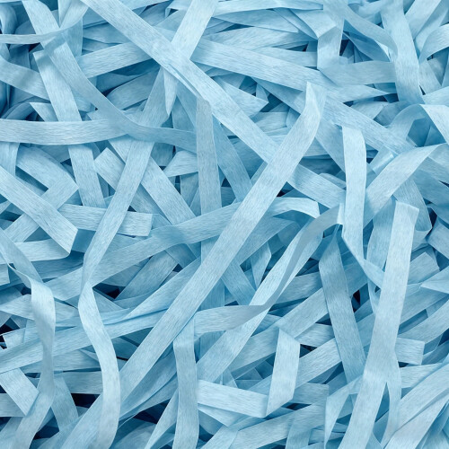 Blue Paper Shred Packing Grass Cushion 4oz #5