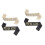 4Pcs Prom Cloth Sashes Party Graduation Assorted 4