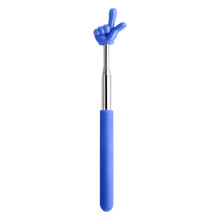 Telescopic Finger Pointer Stick, Stainless Steel Retractable Reading Aid for Teachers – Compatible with Classroom Use