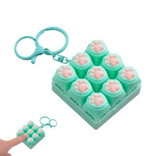 Sound Keyboard Fidget Toy,Fidget Keyboard for Stress Relief, Sound Keyboard Fidget Clicker for Office, School, Travel, Anxiety Keyboard Keychain Gift