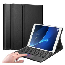 TouchPad Keyboard Case Compatible with Galaxy Tab S4 10.5" (SM-T830/T835/T837), Magnetically Detachable Bluetooth Keyboard