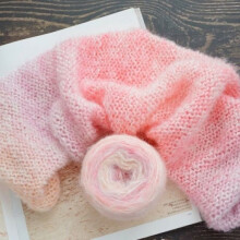 Flowers Yarn Cotton and Acrylic Multicolor Cotton Yarn Rainbow Crochet Yarn Spring Summer Sport Yarn,50g,A53