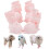 Dog Boots Waterproof for Small Dogs 4 Pcs 1