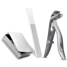 ClipdocMax toenail clipper for seniors wide jaw anti-splash