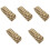 5Pcs Coffee Teen Pencil Case Multi-Function Large Capacity Organizer 3