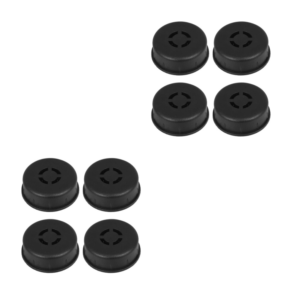 Homemaxs 8 Pcs Low Profile Silent Swivel Caster Embedded Wheels For Furniture And Office Chairs Plastic Casters For Small Furniture And Cabinets 9362892407758