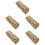 5Pcs Coffee Teen Pencil Case Multi-Function Large Capacity Organizer 6