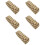 5Pcs Coffee Teen Pencil Case Multi-Function Large Capacity Organizer 7