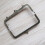 2Pcs Handmade Bag Purse Frame Metal Lock Dark Brown Clutch 10