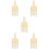 5Pcs White Plastic Beekeeping Royal Jelly Scrape Pen Extraction Tool 8