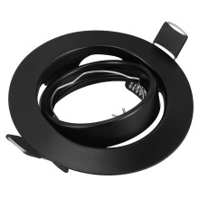 Magnifique anneau de finition métallique robuste pour projecteur de plafond - Pièce de rechange pour projecteur