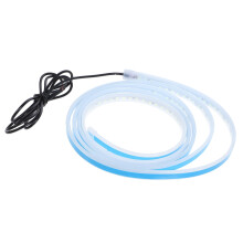 HEMOTON Durable Silicone Car LED Strip Light for SUVs Trucks White High Brightness Weather Resistant
