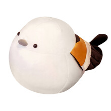 Round Sparrow Stuffed Animal Soft Bird Doll 1 Piece
