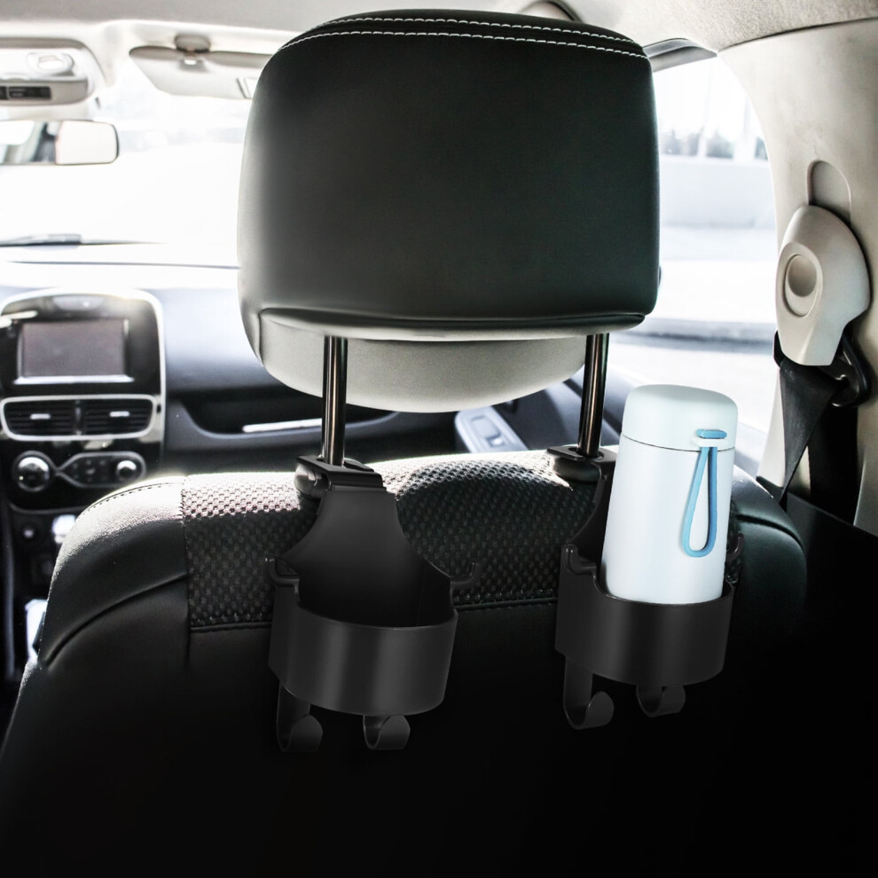 2 Pcs Car Cup Holders Back Seat Headrest Drink Holder For Car Organizer Accessories 9097180809647