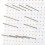 24Pcs Durable Metal Knitting Pins Silver Blocking Board Accessories 5