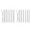 24Pcs Durable Metal Knitting Pins Silver Blocking Board Accessories 9