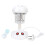 Facial Steamer for Deep Cleansing and Pore Opening, Portable Nano Ionic Face Steamer with Aromatherapy Diffuser, Adjustable Sprayer Angle for 1