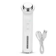 Face Lifting Device Facial Massager Anti Aging Skin Tightening Firming Microcurrent Toning Blue Red Light Therapy Portable Rechargeable LED Photon