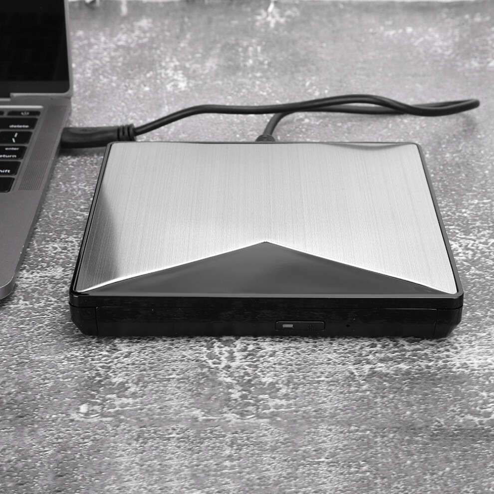 Ultra-Thin Aluminum External Dvd Drive Usb3.0 12Cm For Windows/Linux 7891392410194