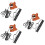 3Sets Lightweight Coffee Rabbit Harness and Leash with Rope 7