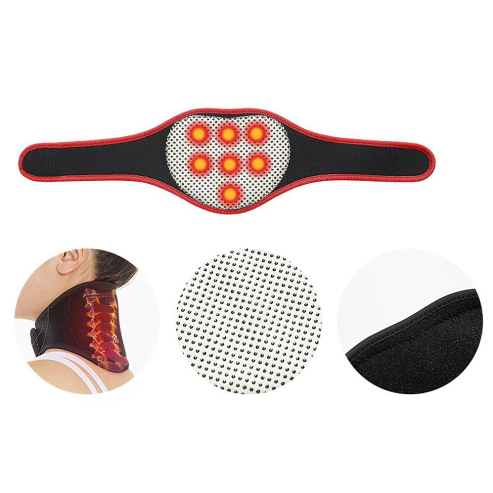 Self-Heating Neck Brace with Adjustable Design - Relieve Neck Pain and Muscle Tension