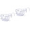 2Pcs White Iron Railing Bonsai Rack Durable Wall Hanging Flower Holder 4