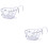 2Pcs White Iron Railing Bonsai Rack Durable Wall Hanging Flower Holder 6