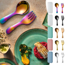 Juego de bandejas y platos de plástico reutilizables para fiestas: modernos, minimalistas, ligeros, duraderos, fáciles de limpiar, para cocina,