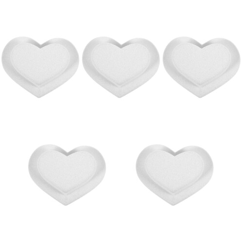 5Pièces Mini Chapeaux Décoratifs Blancs En Eva Pour DIY 2