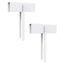 Door Stopper Bi-Fold Lock 2 Pack Child Pet Safe
