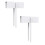 Door Stopper Bi-Fold Lock 2 Pack Child Pet Safe 1