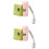 2Ensembles Organisateur Déchets ABS Rose Usage 5