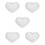 5Pièces Mini Chapeaux Décoratifs Blancs En Eva Pour DIY 7