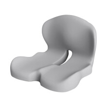 AuroraX Ergonomic Low Back Office Chair Cushion – Memory Foam for Tailbone, Sciatica, Coccyx, Back Pain & Hemorrhoid Relief, compatible with office