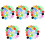 750Pcs Reusable Plastic Bottle Caps Assorted Colors for DIY Creativity 7
