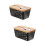 2Sets Convenient Black Butter Holder Ceramic Butter Storage Container 8