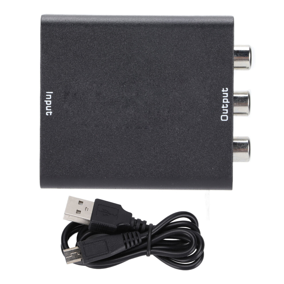 Hdmi Output Converter For Analog Signals, Bnc To Hdmi Converter With Digital Chipset And Composite Av Conversion For Dvr Surveillance To Hd 9175034293917