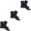 3Paires De Noires Confortables Anti-Usure 5