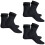 3Paires De Noires Confortables Anti-Usure 6