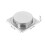 6Pcs Stainless Steel Square Door Pulls Silver Modern Closet Handles 2