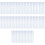 150Pcs Plastic Slide Binders for Daily Book Document Binding 8