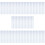 150Pcs Plastic Slide Binders for Daily Book Document Binding 9