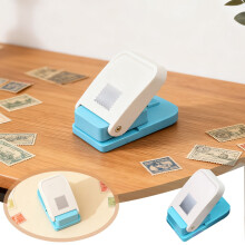 Square hole punch portable for crafting and paper