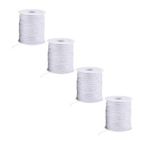 1mm Thick Elastic Thread For Handmade Bracelets Durable & Versatile For DIY Projects 4PCS