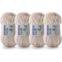 2 Pac Chenille Yarn for Crocheting - Fluffy Yarn for Crochet, Baby Yarn for Crocheting Soft Blankets - Weight Per Roll 50g/1.76oz, Length 60m/65yard