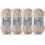 2Pac Chenille Garn til Hækling - Fluffy Babygarn 50g 1