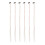 6Pièces Bandes Glitter Multicolores Tinsel Clips Résistants 8