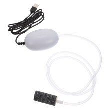 Silent USB Rechargeable Aquarium Air Pump Oxygen for Fish Tank, Home Use, Efficient Oxygen Supply, 1 Set