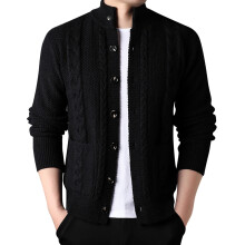 Mens Cardigan Sweaters Men's Casual Knit Cardigan Sweater – Autumn Winter Lightweight Open Front Jacket Stylish Comfortable for Daily Wear for Men