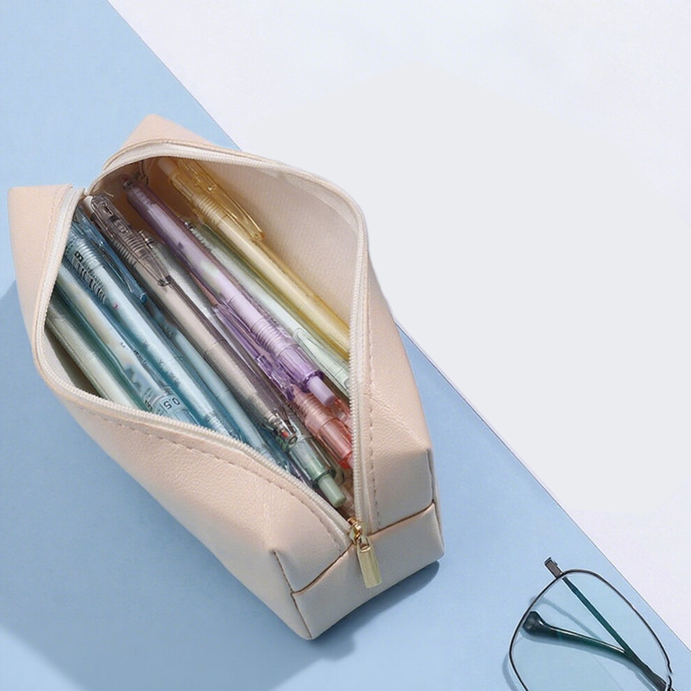 WZXPWT Pencil Case â Multi-functional Portable Pencil Holder with Side Handles, Big Capacity Pouch for Stationery or Makeup, Stylish Organizer for